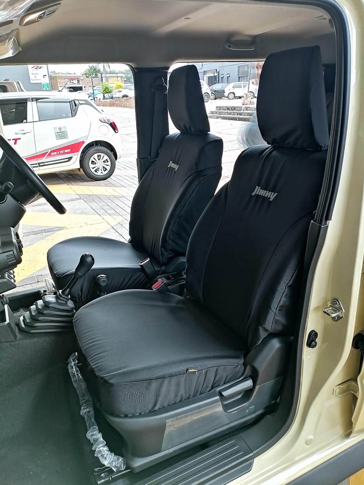 Suzuki Jimny 5 Door Seat Covers made by KINDO Covers