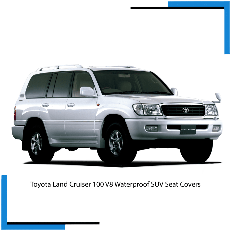 Toyota Land Cruiser 100 V8 Seat Covers made by KINDO Covers