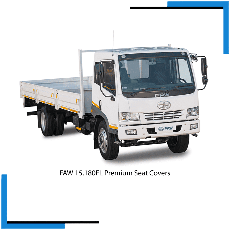 Faw 15.180FL Seat Covers made by KINDO Covers