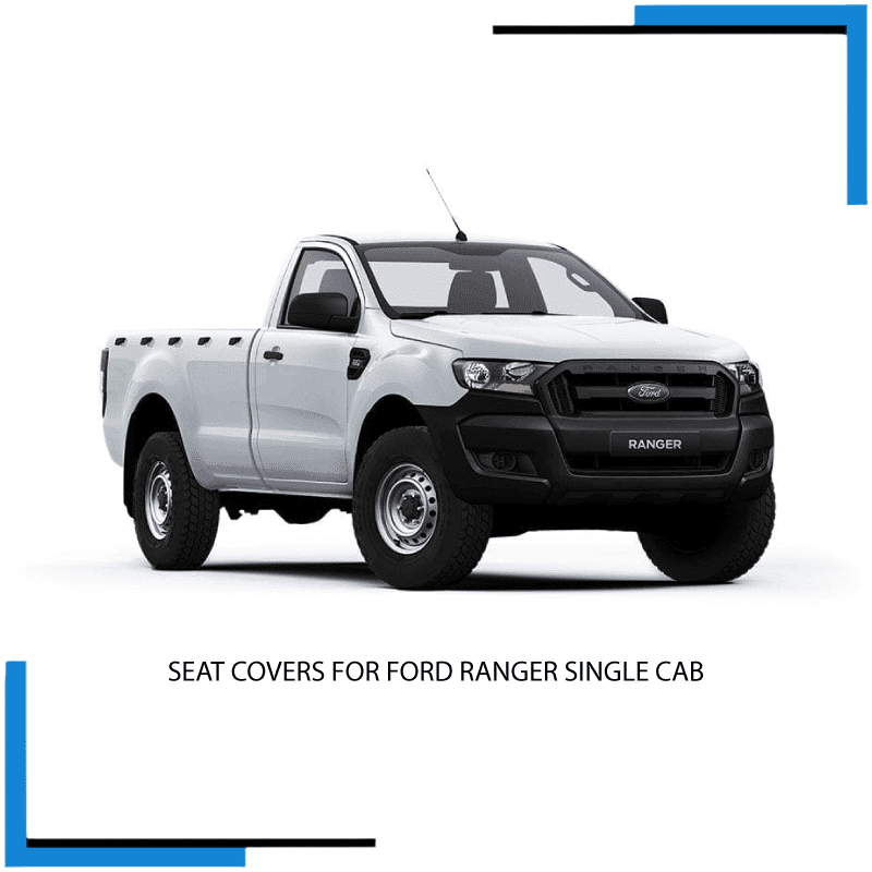 Ford Ranger Single Cab Seat Covers made by KINDO Covers