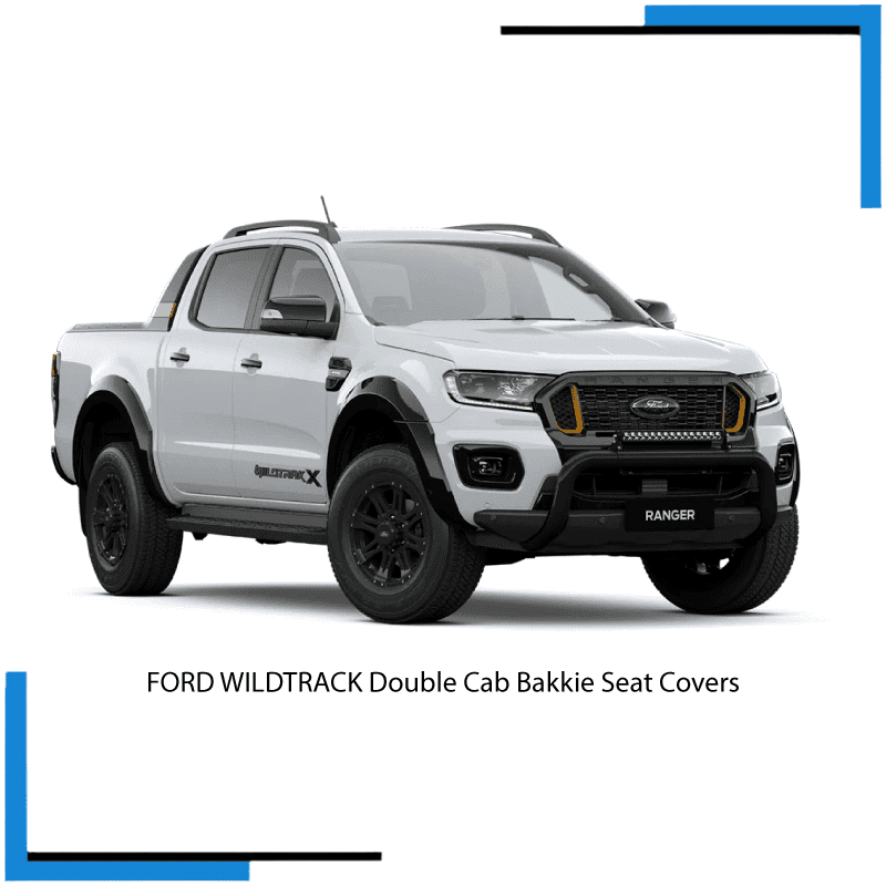 Ford Wildtrak Double Cab Seat Covers made by KINDO Covers