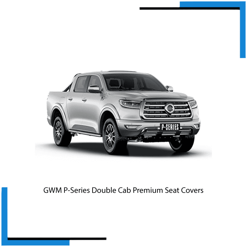 GWM P-Series Double Cab Seat Covers made by KINDO Covers