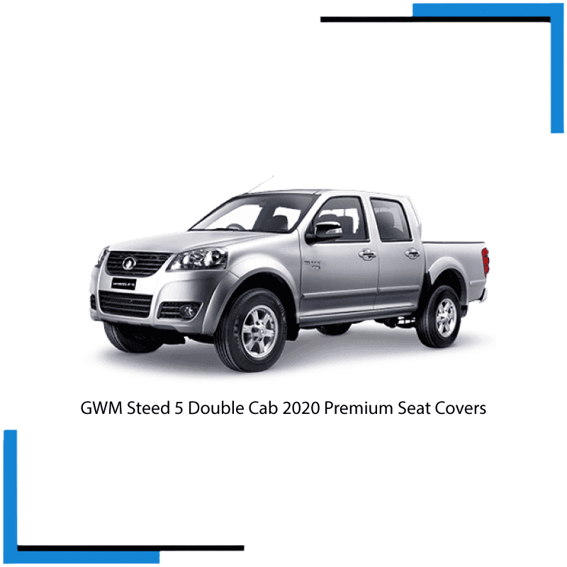 GWM Steed 5 Double Cab Seat Covers made by KINDO Covers