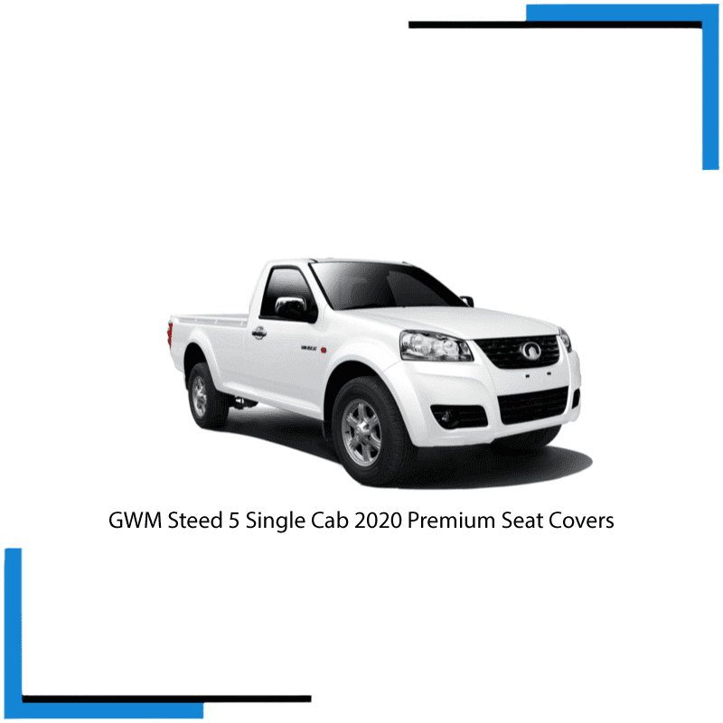 GWM Steed 5 Single Cab Seat Covers made by KINDO Covers