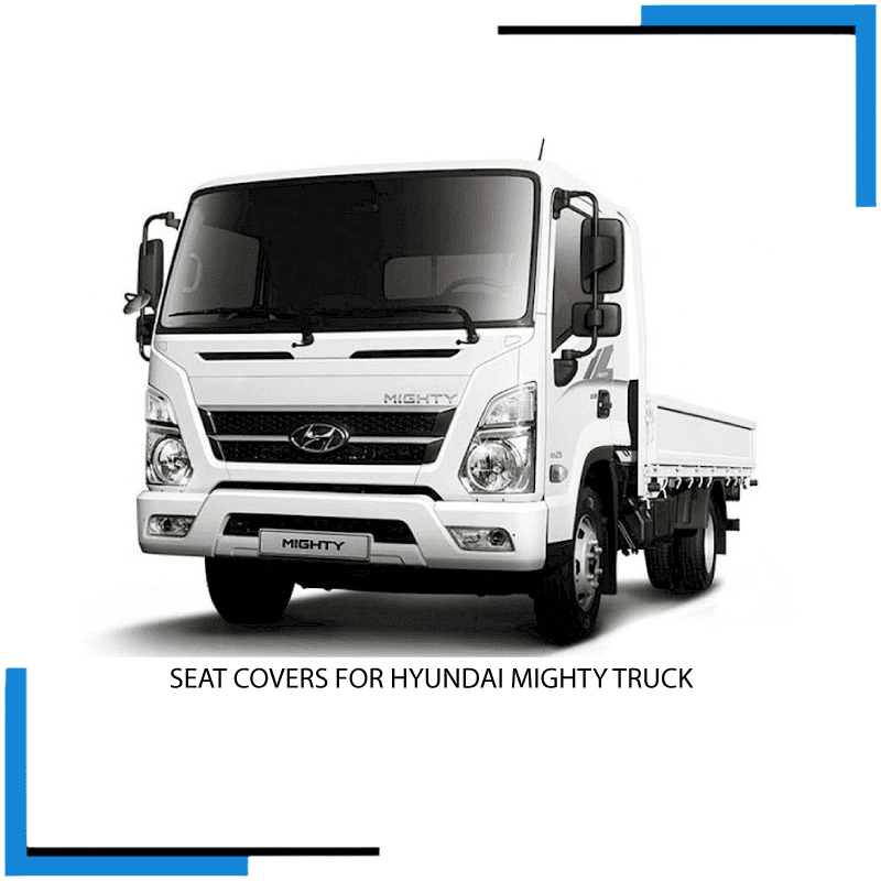 Hyundai Mighty EX8 Seat Covers made by KINDO Covers