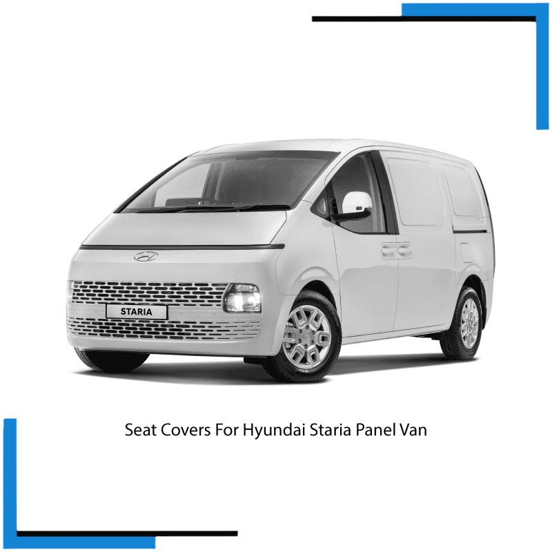 Hyundai Staria Panel Van Seat Covers made by KINDO Covers