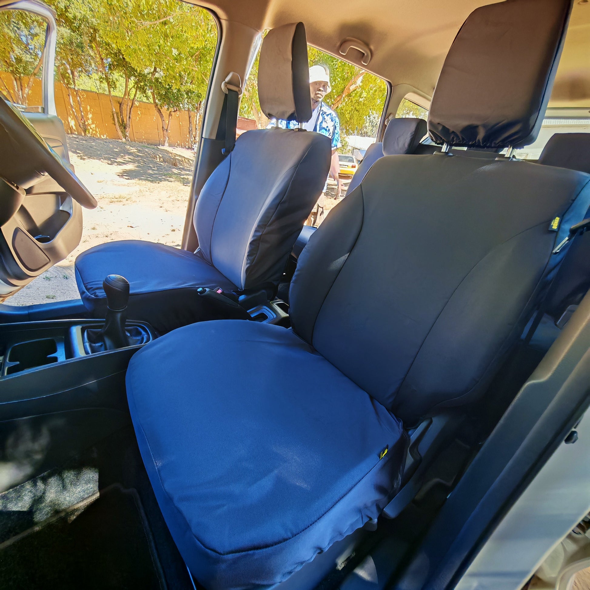 Suzuki Ertiga Seat Covers made by KINDO Covers