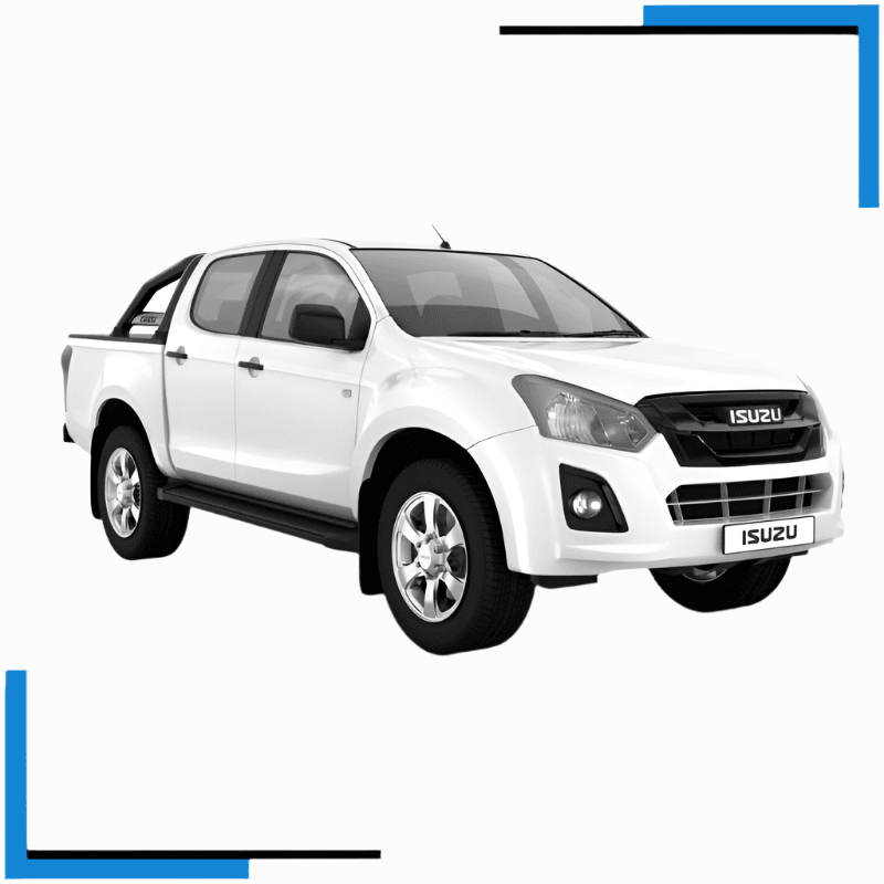 Isuzu D-Max Gen-6 Double Cab Seat Covers made by KINDO Covers