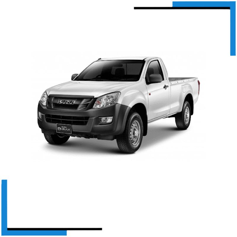 Isuzu D-Max Gen-6 Single Cab Seat Covers made by KINDO Covers