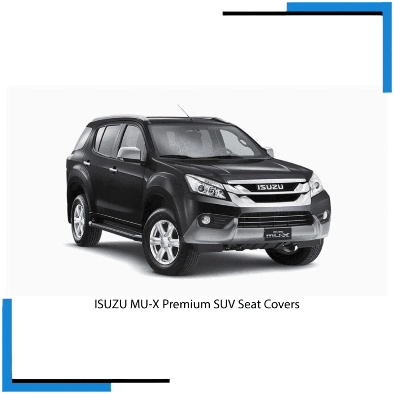 Isuzu MU-X Suv Seat Covers made by KINDO Covers