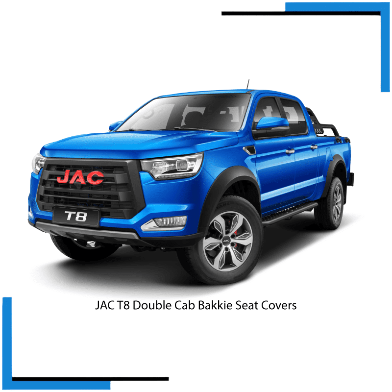 JAC T8 Double Cab Seat Covers made by KINDO Covers