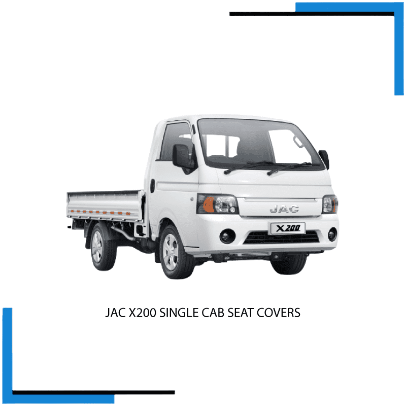 JAC X200 Single Cab Seat Covers made by KINDO Covers