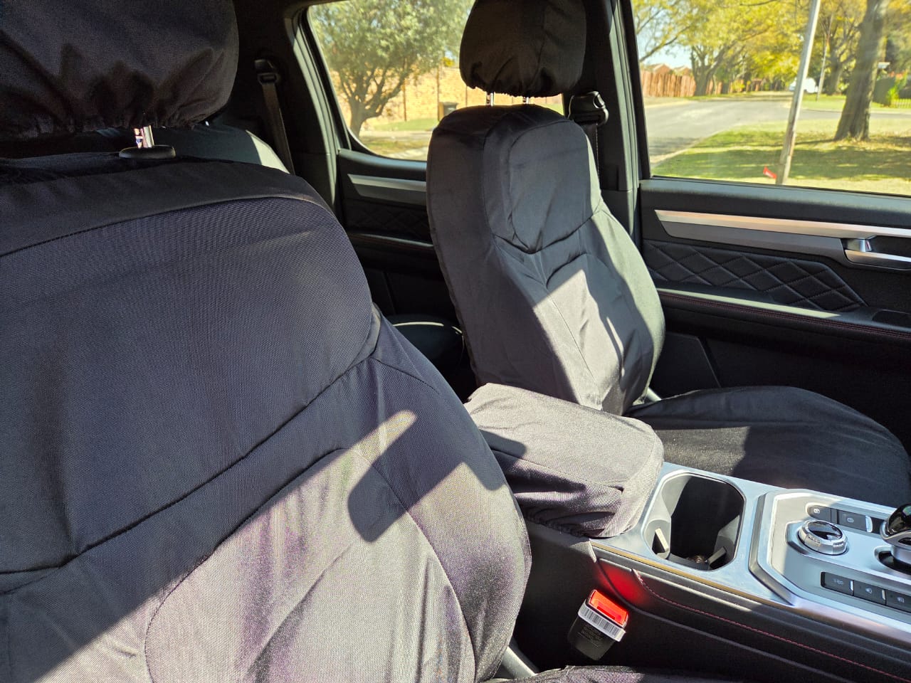 JAC T9 Double Cab Seat Covers made by KINDO Covers