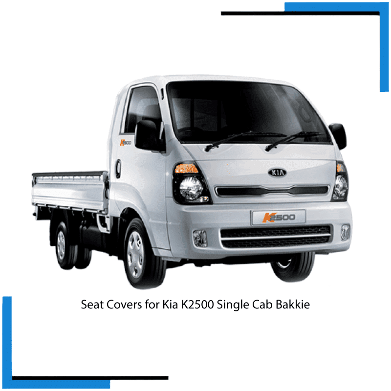 KIA K2500 Seat Covers made by KINDO Covers