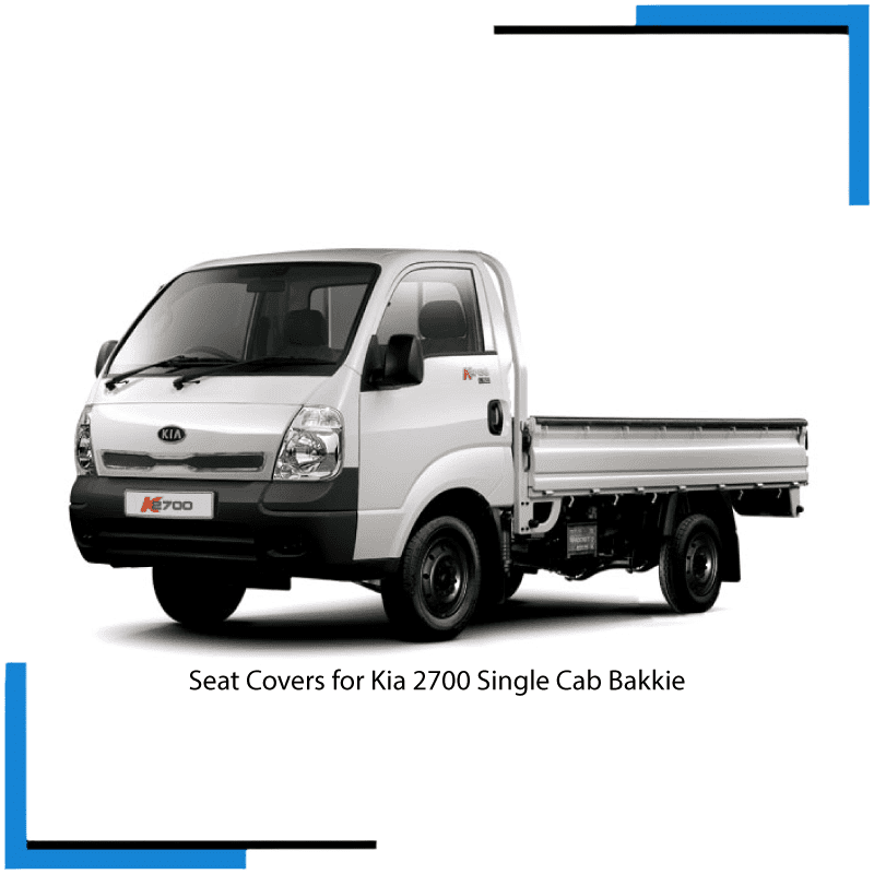 KIA K2700 Seat Covers made by KINDO Covers
