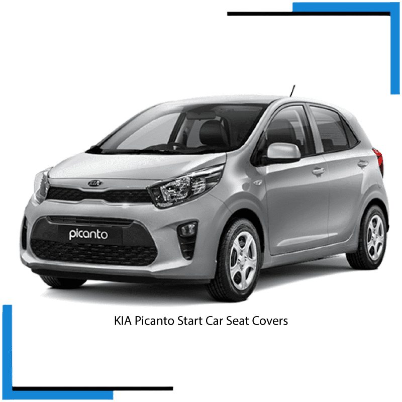 KIA Picanto Start Seat Covers made by KINDO Covers