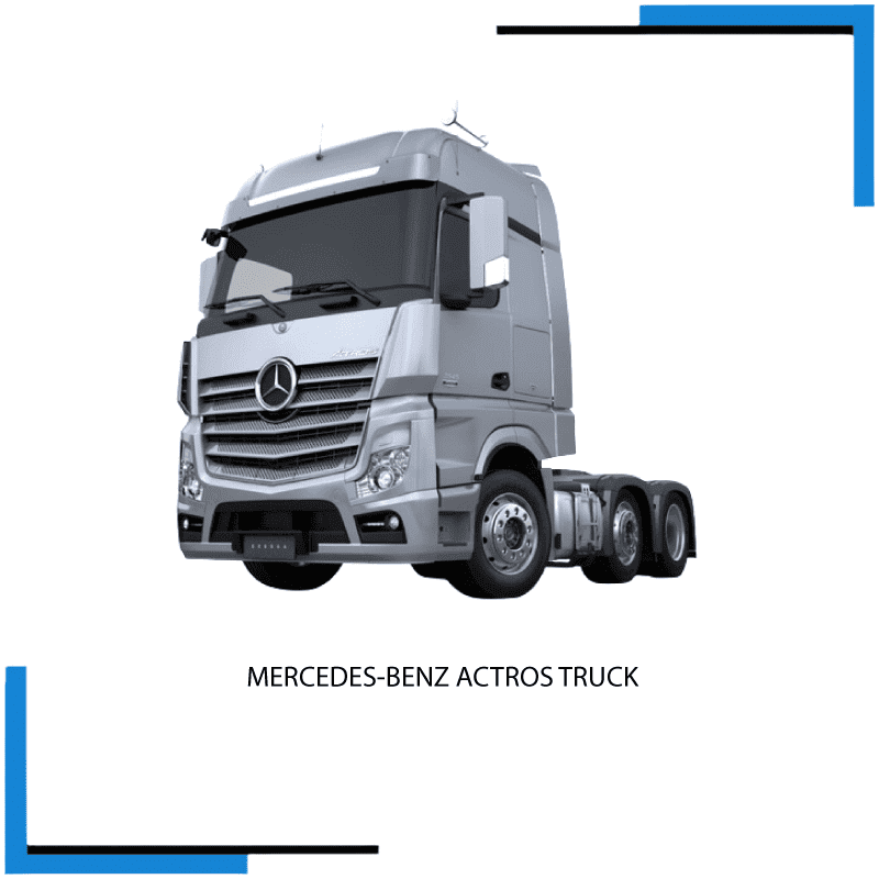 Mercedes-Benz Actros Seat Covers made by KINDO Covers