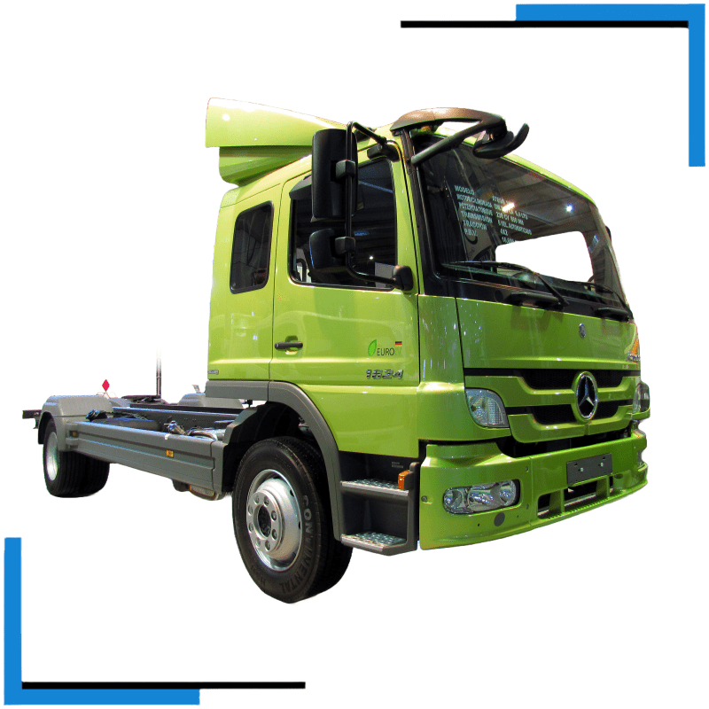 Mercedes-Benz Atego Seat Covers made by KINDO Covers