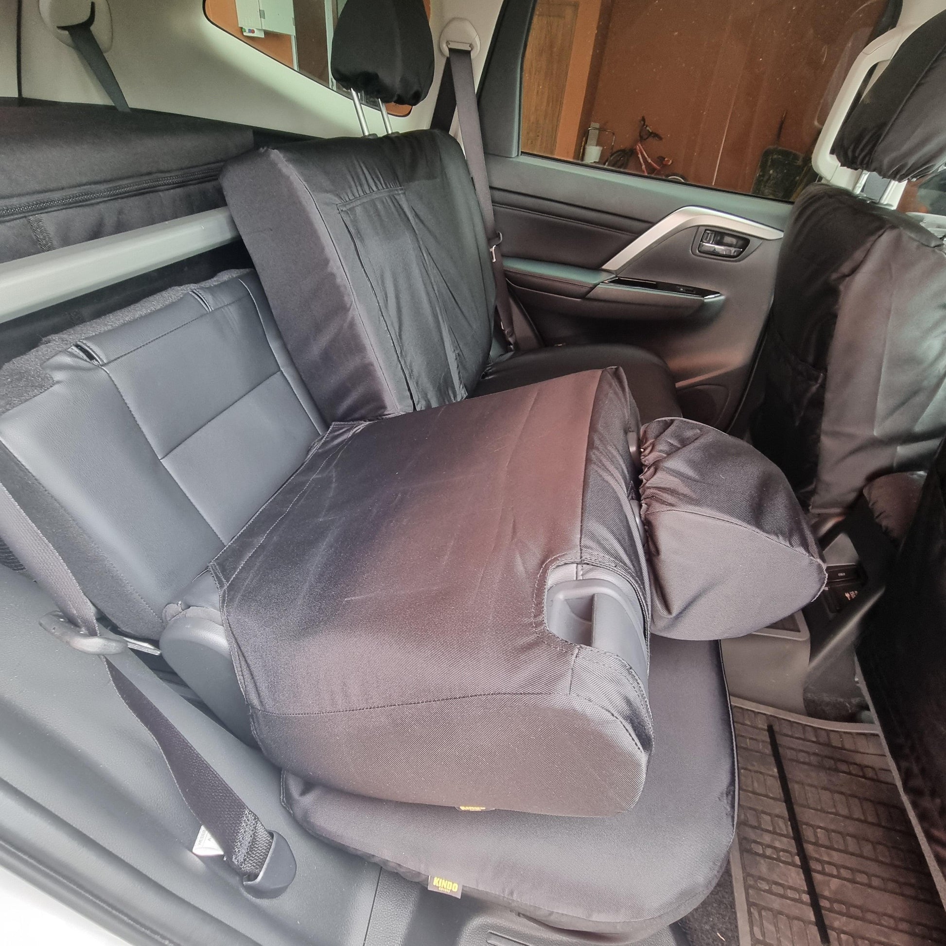 Mitsubishi Pajero Sport Seat Covers made by KINDO Covers