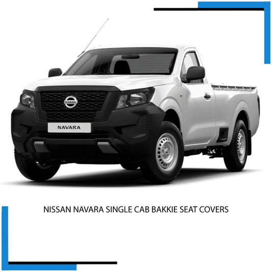 Nissan Navara Single Cab Bakkie Seat Covers made by KINDO Covers