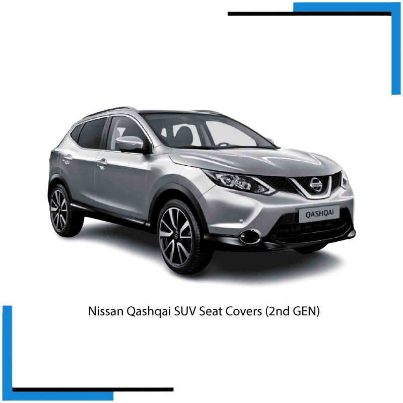 Nissan Qashqai 2nd Gen Seat Covers made by KINDO Covers
