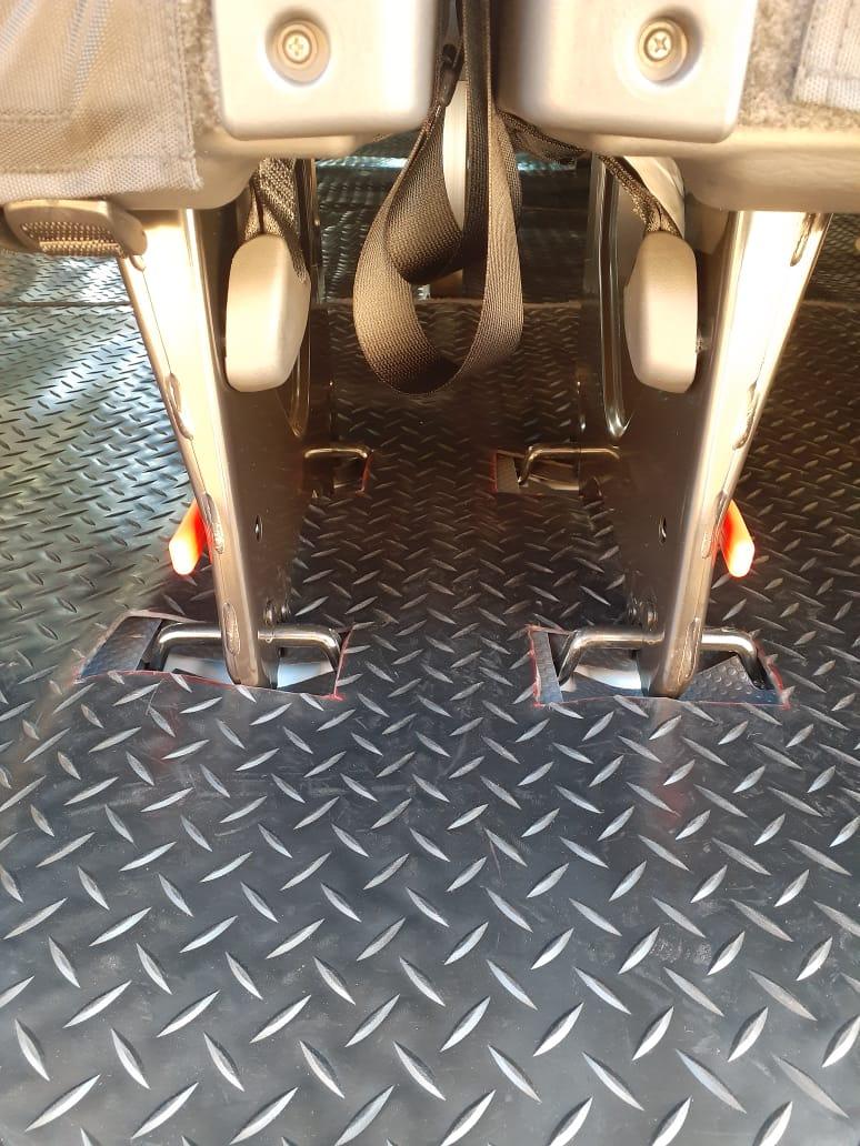 Rubber Flooring Mats For Toyota Hiace Sesfikile 16 Seater 2.5 D4D Seat Covers | Waterproof