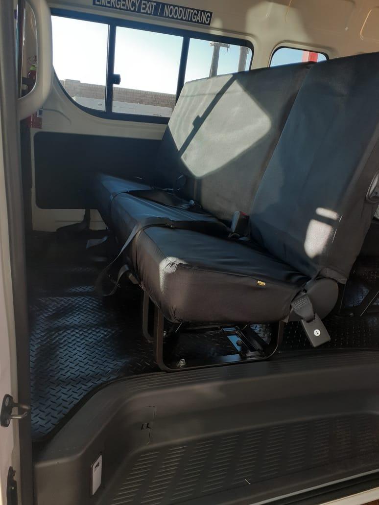 Rubber Flooring Mats For Toyota Hiace Sesfikile 16 Seater 2.5 D4D Seat Covers | Waterproof