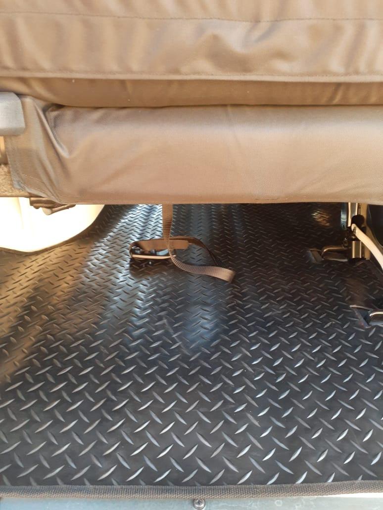 Rubber Flooring Mats For Toyota Hiace Sesfikile 16 Seater 2.5 D4D Seat Covers | Waterproof