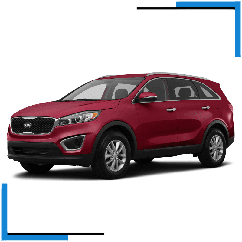 Custom Fit KIA Sorento Seat Covers made by KINDO.