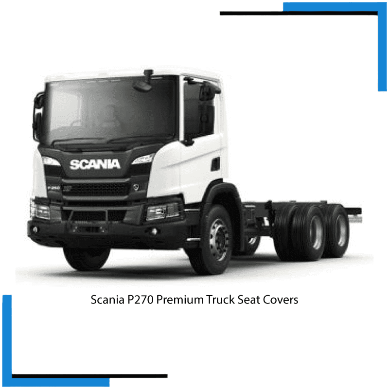Scania P270 Seat Covers made by KINDO Covers