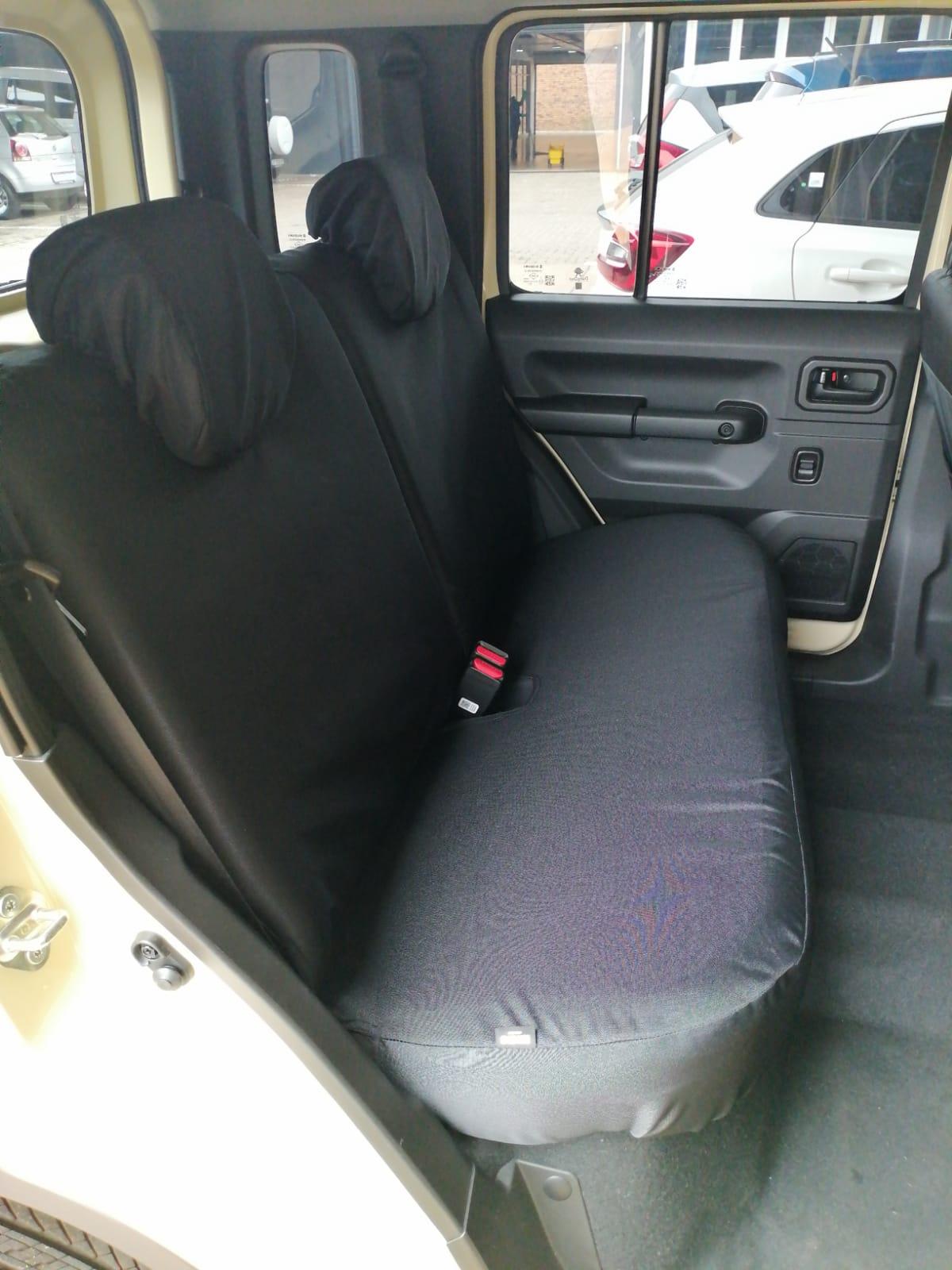 Suzuki Jimny 5 Door Seat Covers made by KINDO Covers