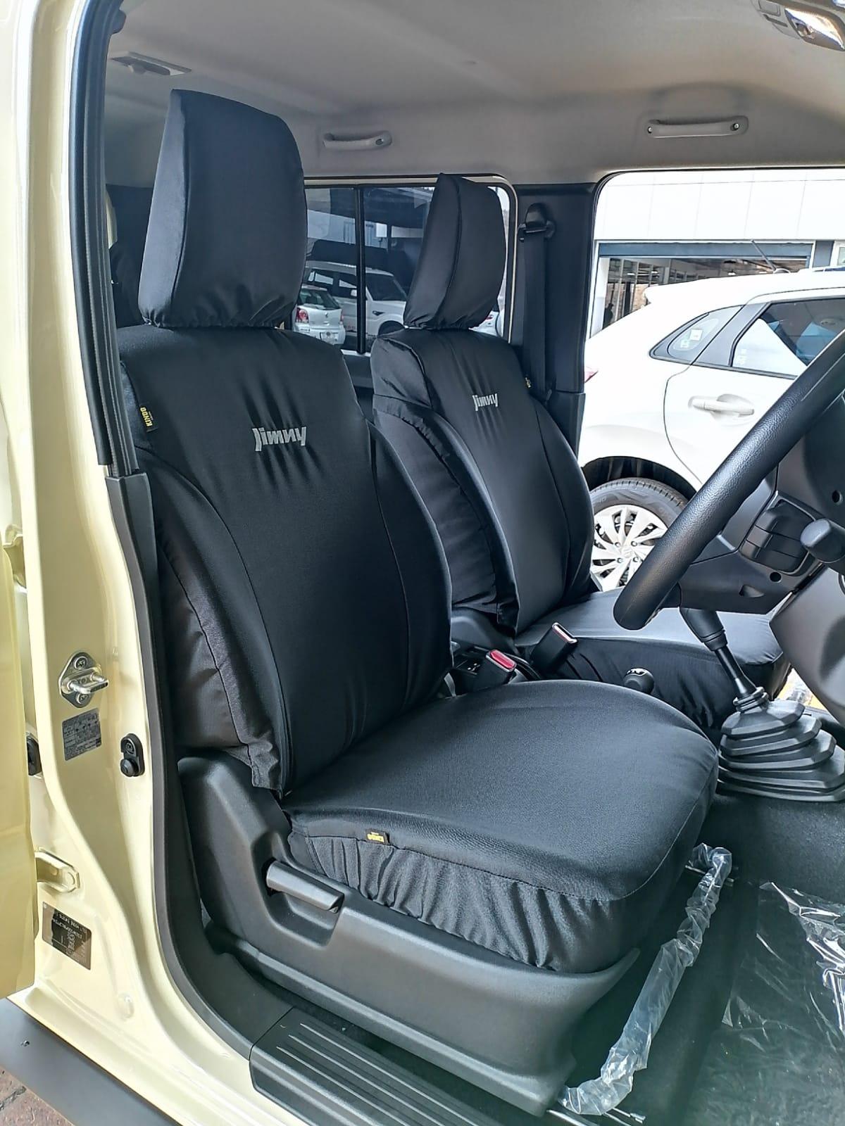 Suzuki Jimny 5 Door Seat Covers made by KINDO Covers