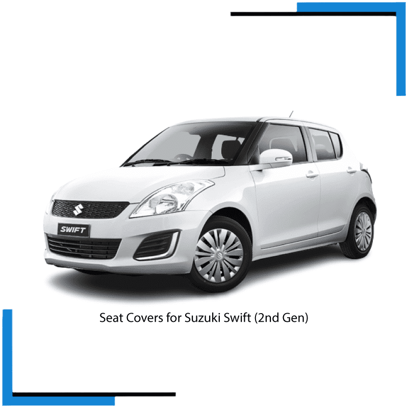 Suzuki Swift 2nd Gen Seat Covers made by KINDO Covers