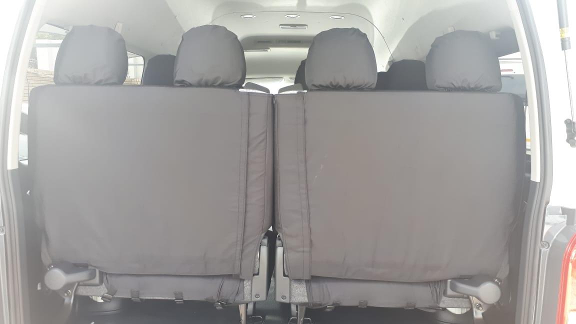 Toyota Hiace GL 14 Seater 2.5 D4D Seat Covers made by KINDO Covers