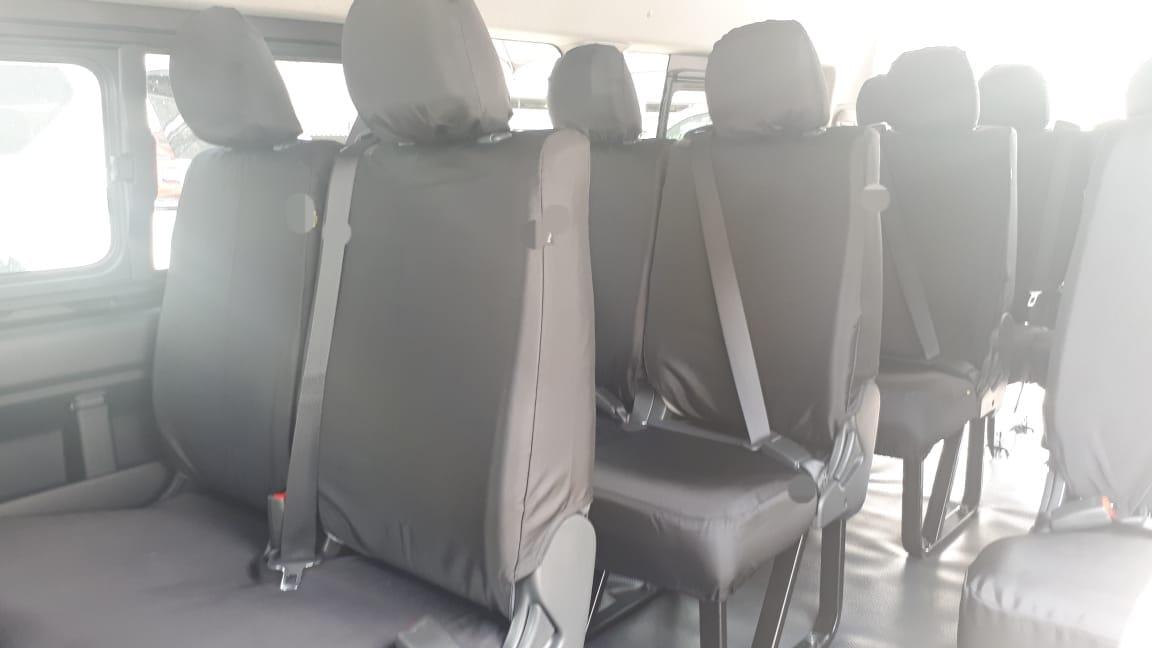 Toyota Hiace GL 14 Seater 2.5 D4D Seat Covers made by KINDO Covers
