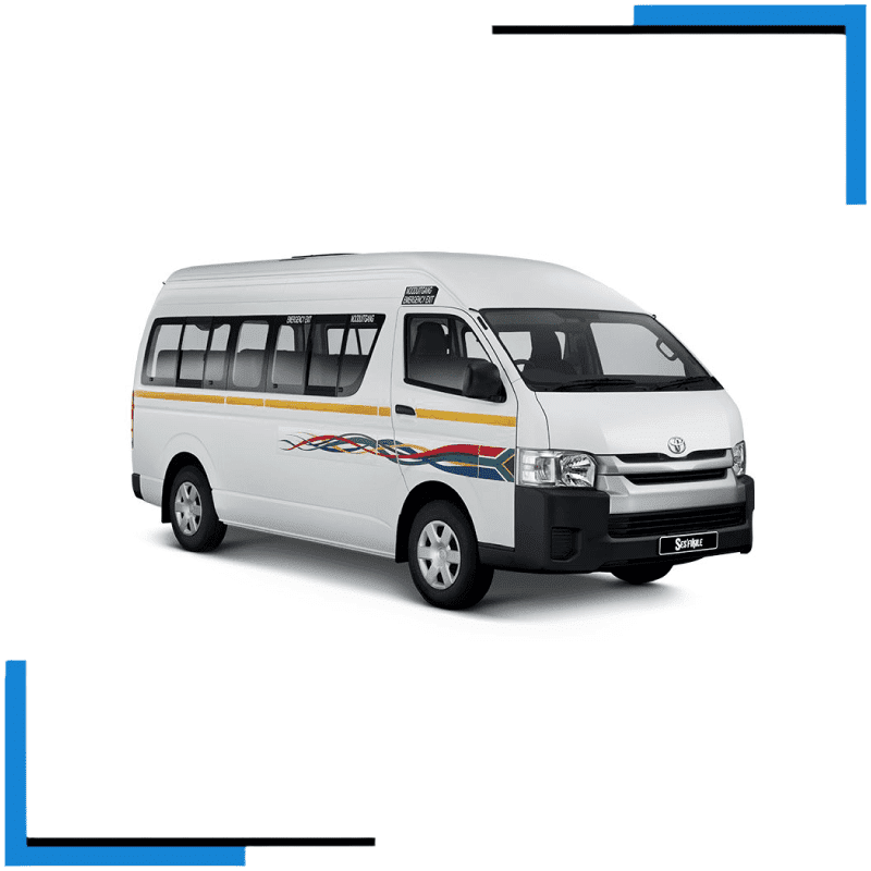 Rubber Flooring Mats For Toyota Hiace Sesfikile 16 Seater 2.5 D4D made by KINDO Covers