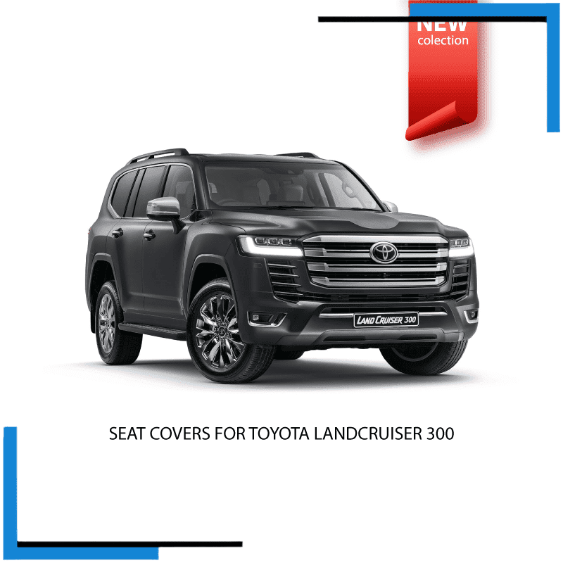 Toyota Land Cruiser 300 GX-R Seat Covers made by KINDO Covers