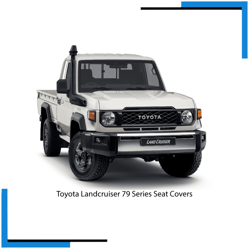 Toyota Land Cruiser 79 Series Single Cab Seat Covers made by KINDO Covers