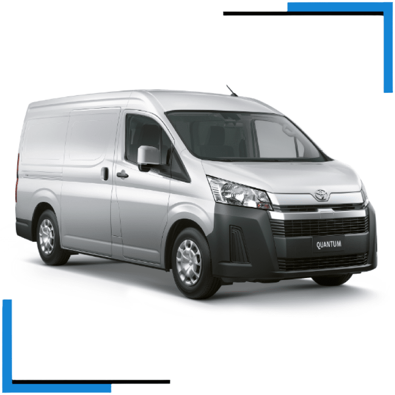 Toyota Quantum Panel Van Seat Covers made by KINDO Covers