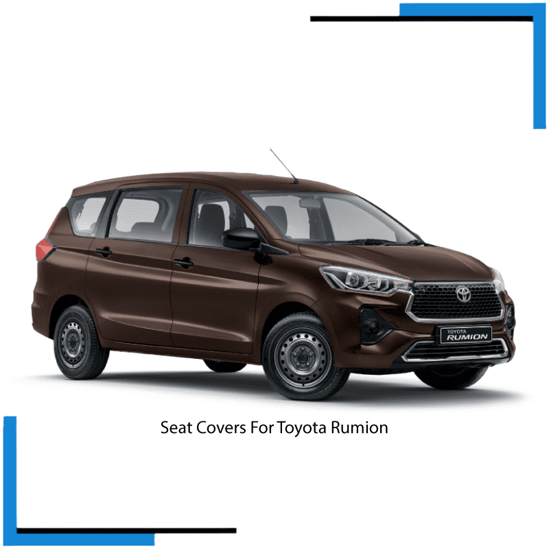 Toyota Rumion Seat Covers made by KINDO Covers