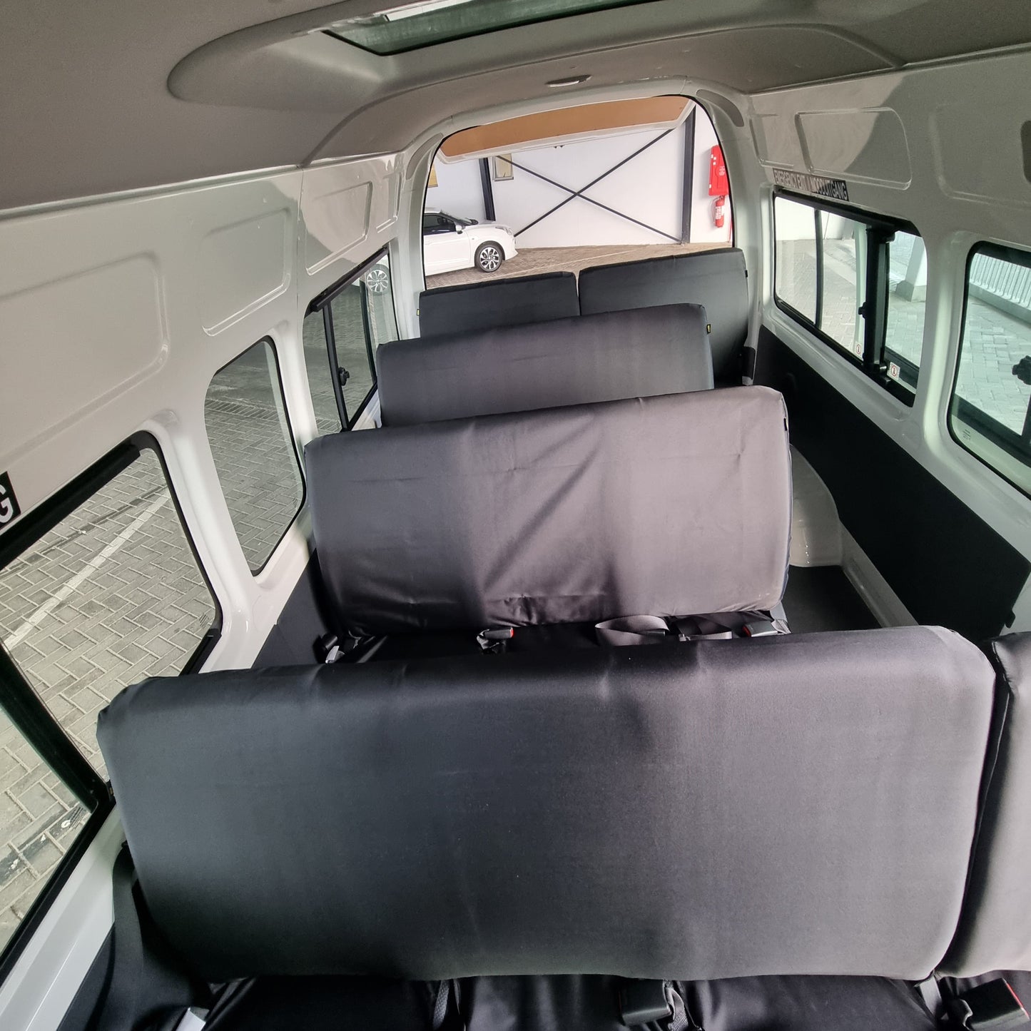 Toyota Sesfikile 16 Seater Seat Covers made by KINDO Covers