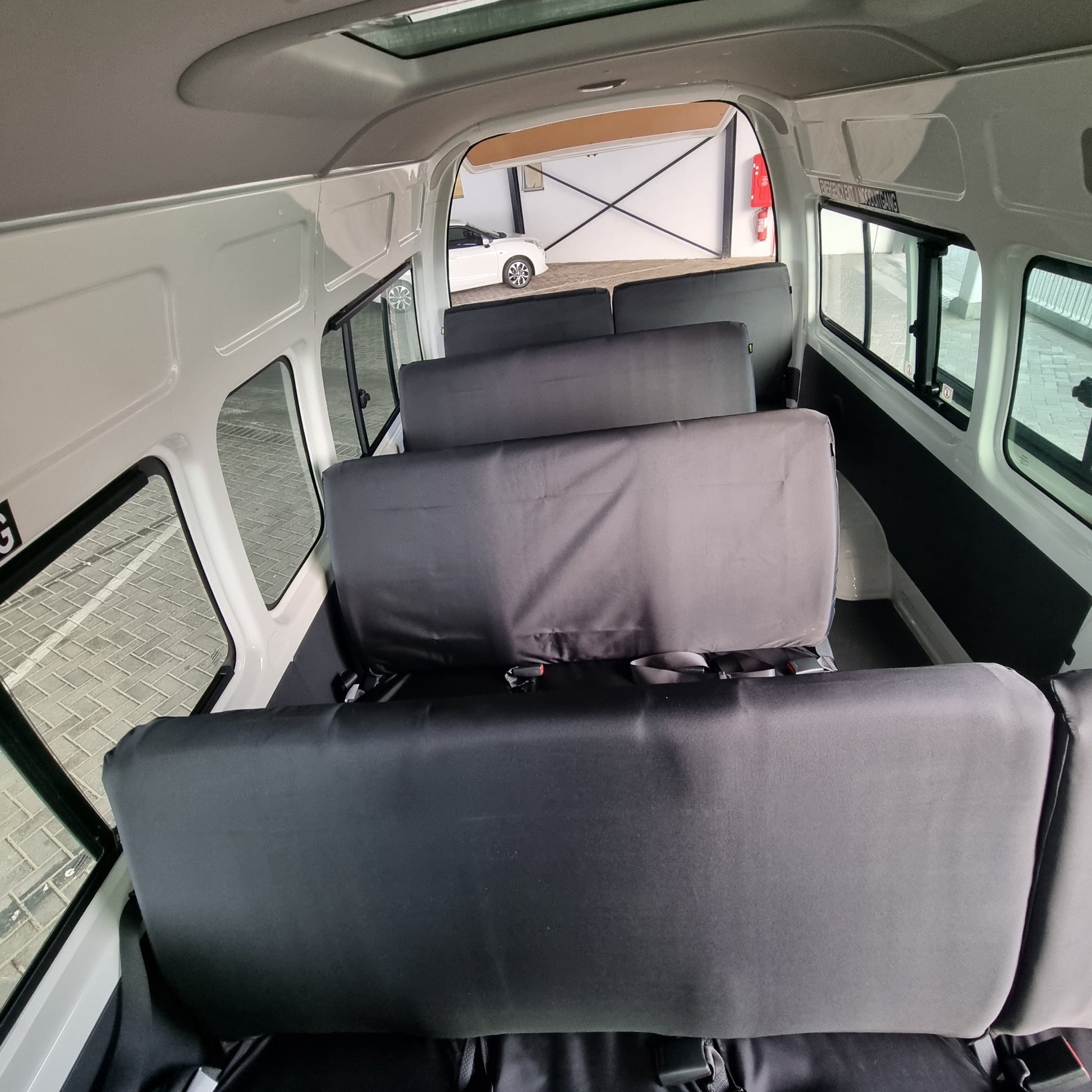 Toyota Sesfikile 16 Seater Seat Covers made by KINDO Covers