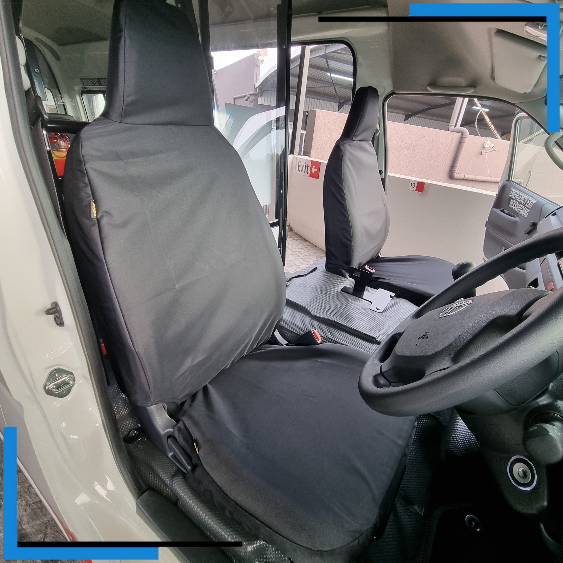 Toyota Sesfikile 16 Seater Seat Covers made by KINDO Covers