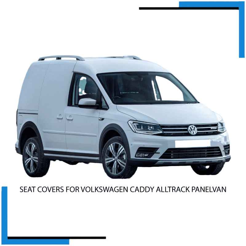 Volkswagen Caddy Alltrack Panel Van Seat Covers made by KINDO Covers