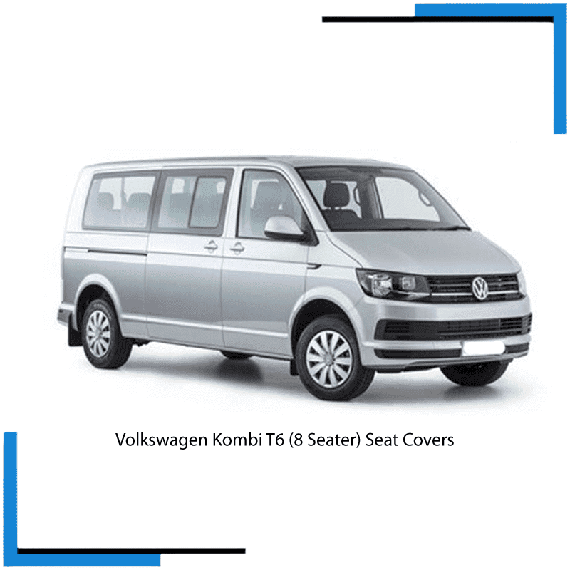 Volkswagen Kombi T6 8 Seater Seat Covers made by KINDO Covers
