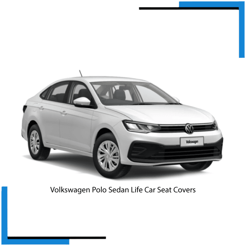 Volkswagen Polo Sedan Life Seat Covers made by KINDO Covers